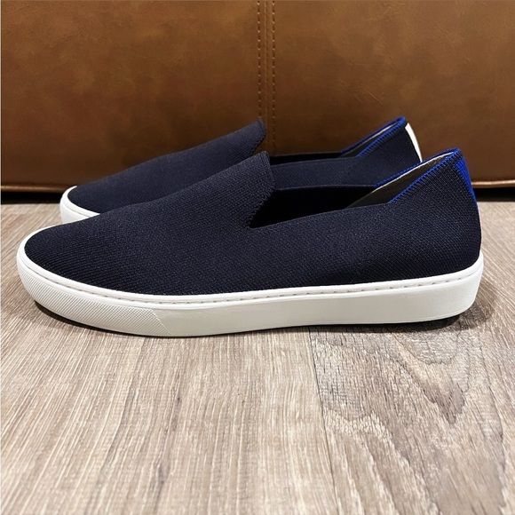 ROTHY’S The Original Slip On Sneaker In Color Solid Black Size 10.5 - Picture 8 of 13